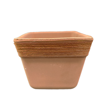 Vaso Quadro Graffiato
