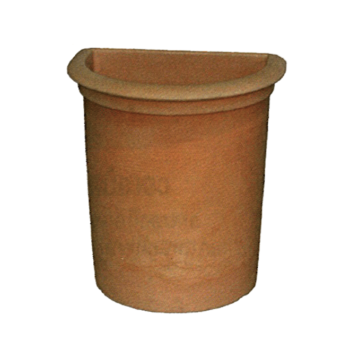 Vaso Muro Liscio Resina
