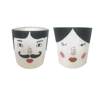 Vaso Mr&Ms (Caren e Alejandro)