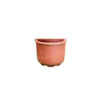 MEZZO VASO CON PIEDINI LISCIO