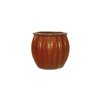 Cachepot Smerlato Ethnic Mustard